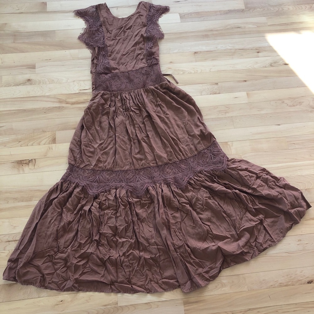 H&M Maxi Cottagecore Dress